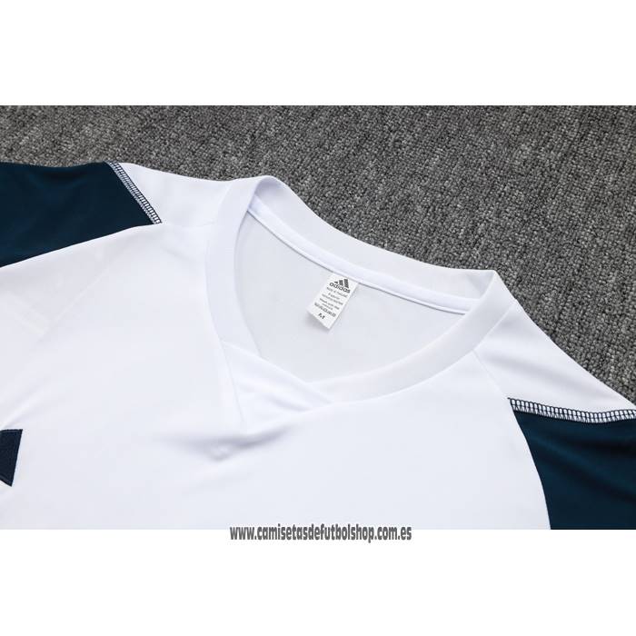 Chandal del Real Madrid 23-24 Manga Corta Blanco